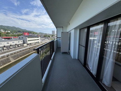 【バルコニー】シャルム新駅前 