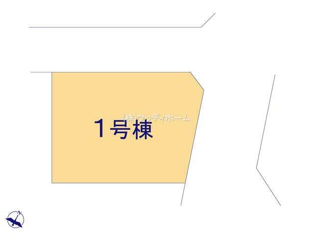 春日部市藤塚第9　新築一戸建ての区画図
