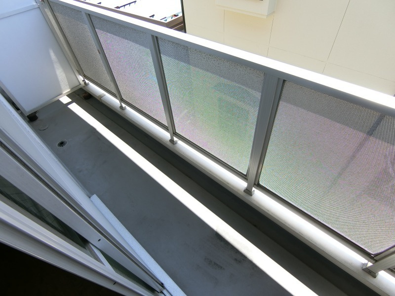 三笠フラッツのバルコニー