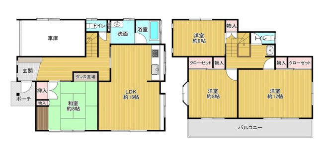 【間取り】 | 佐倉市中志津７丁目