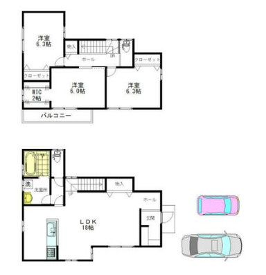 【間取り】 | 多田野貸家