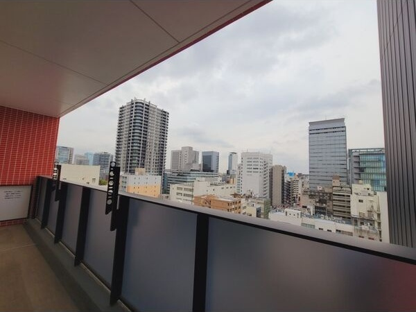 さくらHills NISHIKI Platinum Residenceのバルコニー