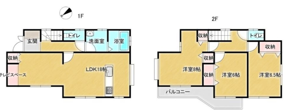 北葛飾郡松伏町　金杉　中古戸建のその他|間取図です