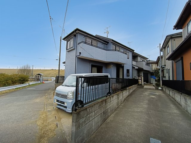 北葛飾郡松伏町　金杉　中古戸建の前面道路含む現地写真|前面道路含む現地写真です