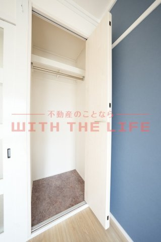 高良山ハイツ【キャッシュバック対象物件】の収納|専用の収納スペースです