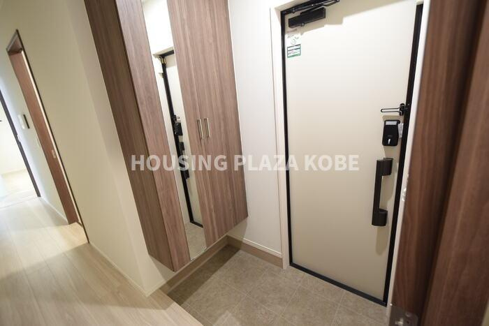 LaMaison大田町の玄関