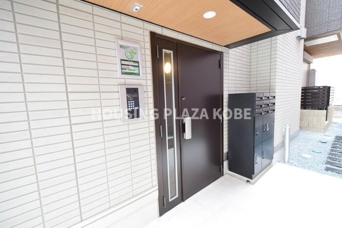 LaMaison大田町のエントランス