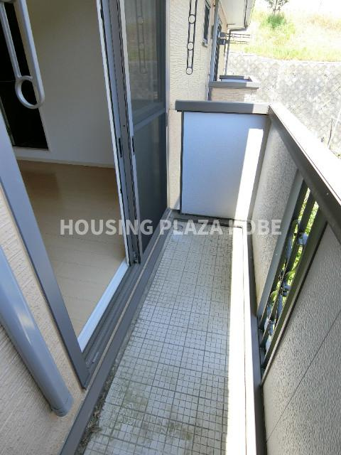 ガーデンコート車Ｄ棟のバルコニー