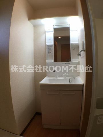 ソレイユコートの洗面所