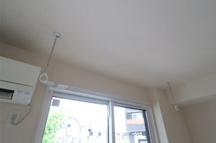 ヴァン・ヴェールおおたかの森 Ⅱの内装|室内物干し