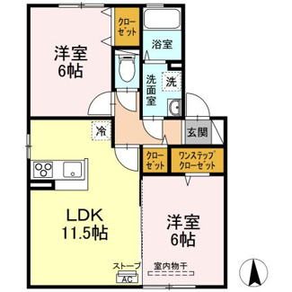 【間取り】 | セントグランモアB