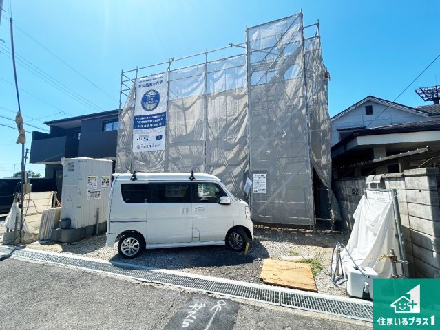 泉大津市助松町　第2期　新築一戸建ての外観|現在建築中！落ち着いた街並みで新生活を始めることが出来そう！周辺の物件も併せてご紹介させて頂きます！