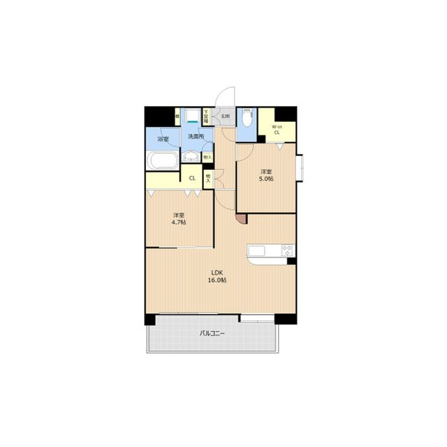 LIBTH八王寺タワーの間取り