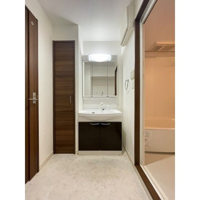 LIBTH八王寺タワーの独立洗面台