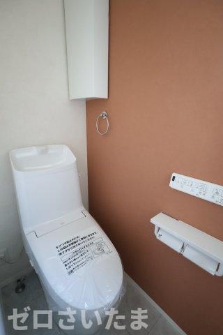 《仲介手数料無料》浦和区木崎４丁目25-6新築一戸建てイデアーレのトイレ