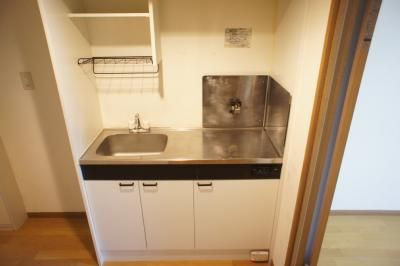 アイランド片江のキッチン