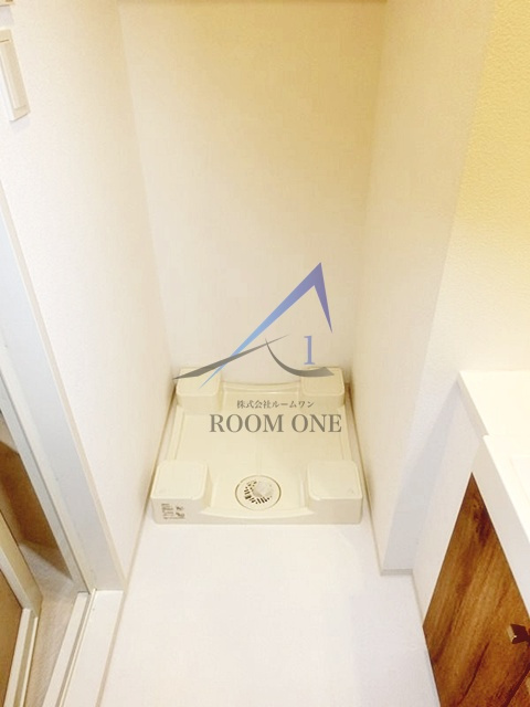 ZOOM板橋大山の設備|洗濯機置き場です。