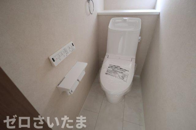《仲介手数料無料》浦和区木崎４丁目25-6新築一戸建てイデアーレのトイレ