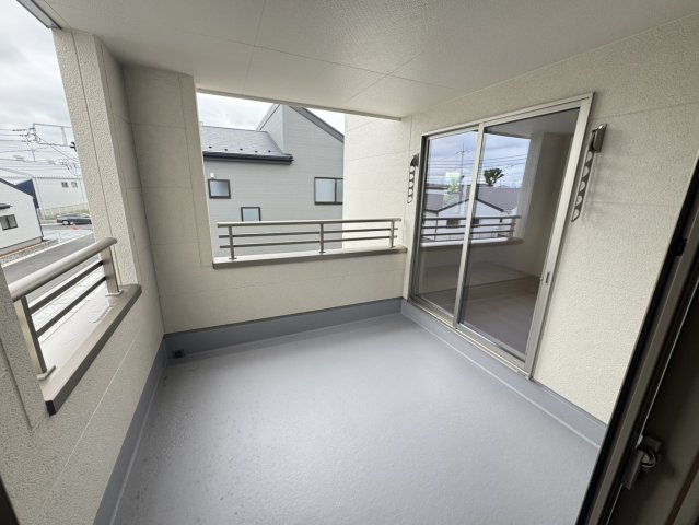 リーブルガーデン．S　上里町七本木第６　のバルコニー|１号棟現地バルコニー（2026年06月27日）撮影
