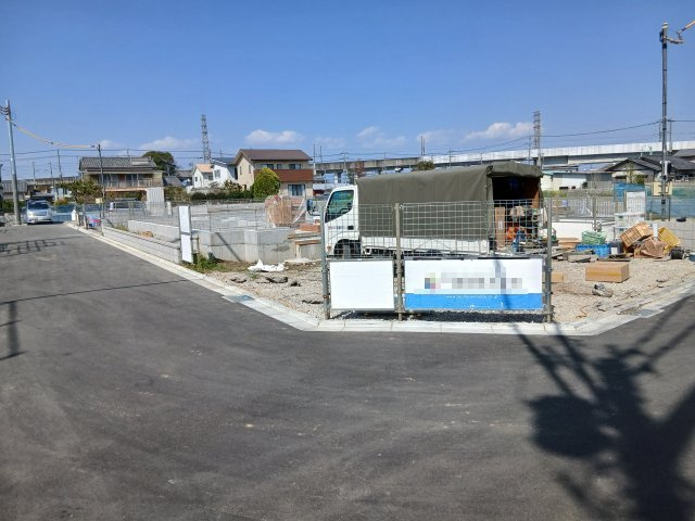 リーブルガーデン．S　上里町七本木第６　の前面道路含む現地写真|現地前面道路（2026年04月03日）撮影
