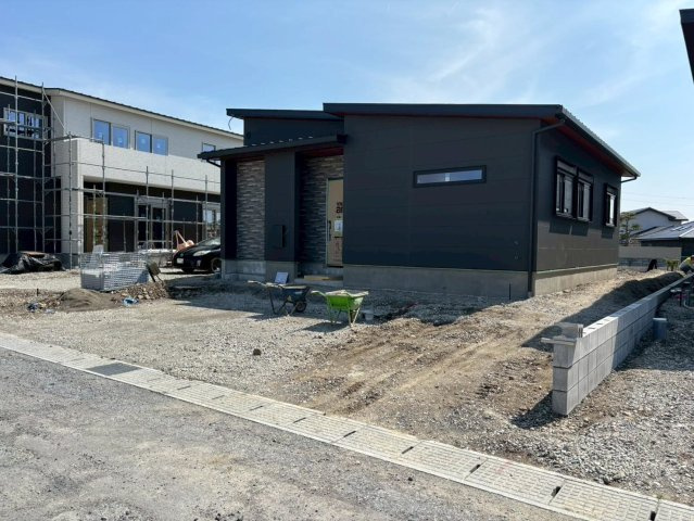 新築戸建　不破郡垂井町綾戸　全3区画分譲の外観|「現地（2026年3月2日）撮影」　
■外観写真　
■ヤマダ不動産　株式会社リライフ　