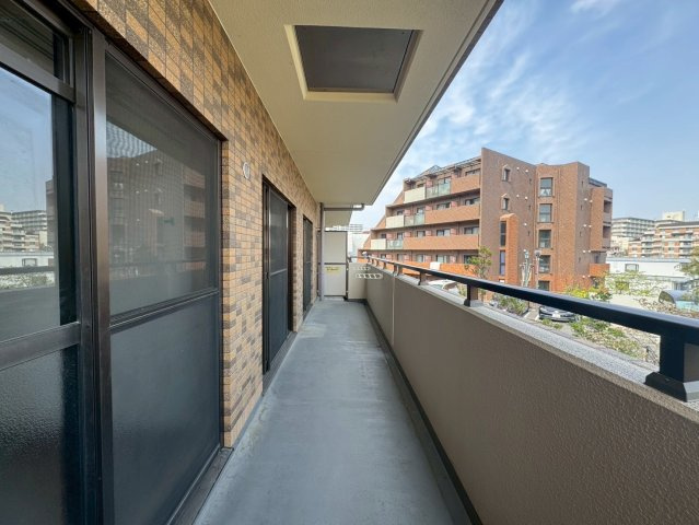 ボヌール千里中央のバルコニー