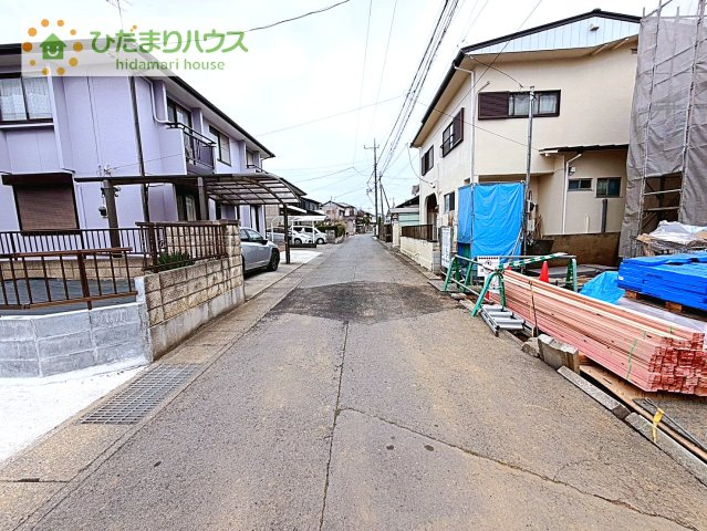 【前面道路含む現地写真】 | 土浦市中村南3丁目24番　新築戸建　B号棟 | （3/2撮影）