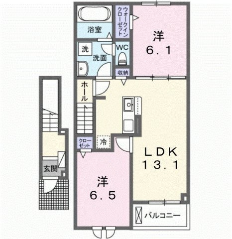 けやきレジデンスαの間取り