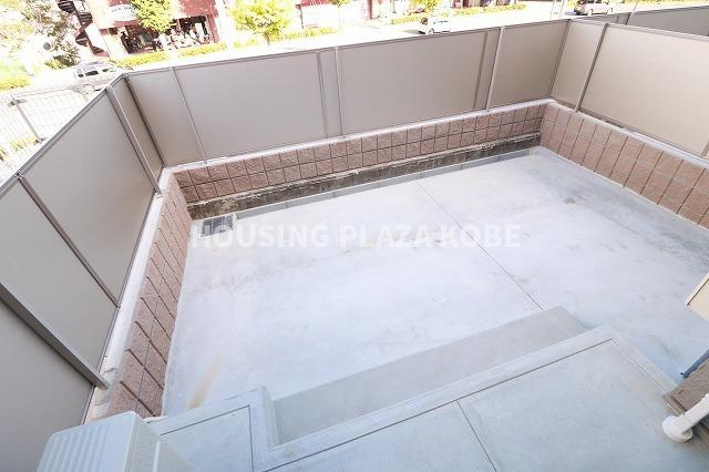 メゾン・ド・カルムⅣのバルコニー