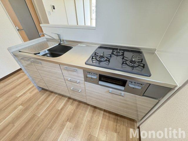 グリーンオアシスD棟のキッチン