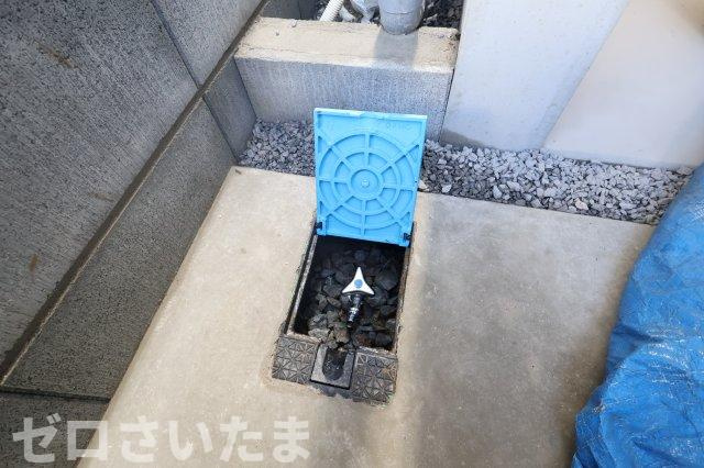 《仲介手数料無料》浦和区元町１丁目26-13新築一戸建てヴァローレの外観|散水栓