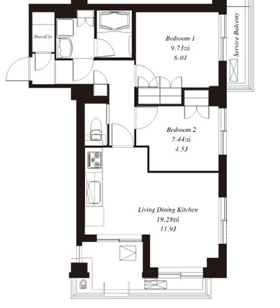 フレンシア田端道灌山