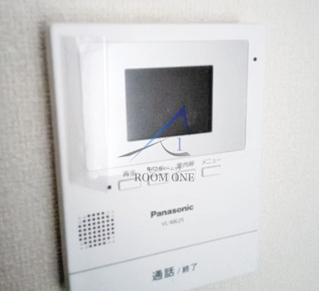 ステージアのセキュリティ|モニター付きインターホンです。