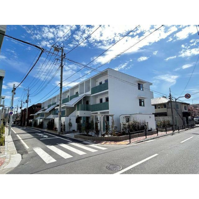 【外観】 | ベルメゾン中村橋サウス | 鉄筋コンクリート造のがっちりとした建物。