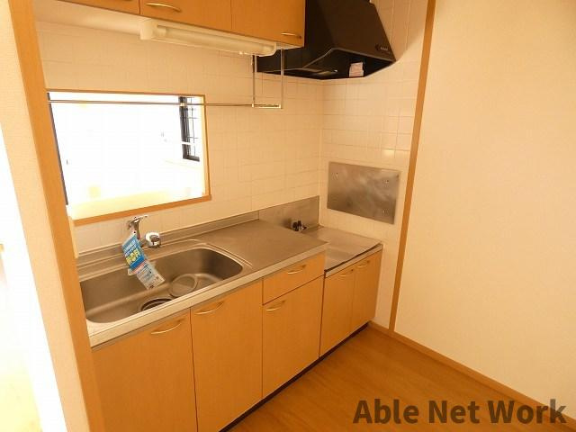 グラン　ヴェルジュBのキッチン|対面式キッチン