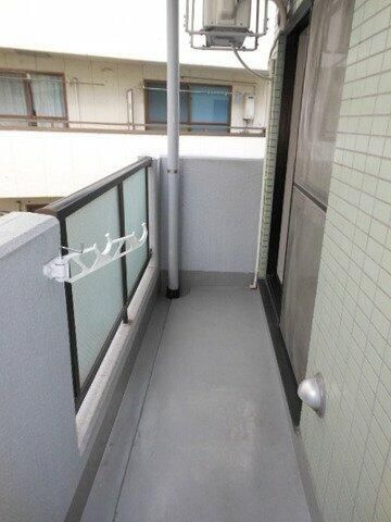 シティ東十条のバルコニー