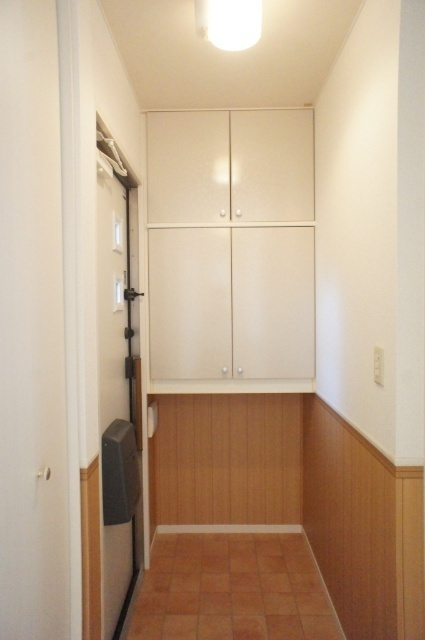熊本市西区蓮台寺４丁目のアパートの玄関