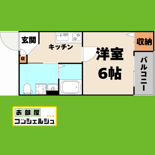 ロ・ハス千種の間取り