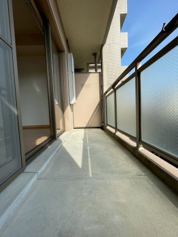 クラージュ田島のバルコニー