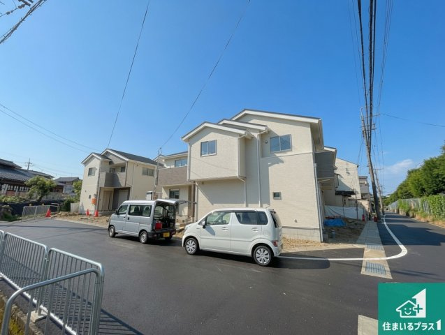 京都市山科区小山西御所町　第1期　新築一戸建ての外観|現在建築中！落ち着いた街並みで新生活を始めることが出来そう！周辺の物件も併せてご紹介させて頂きます！