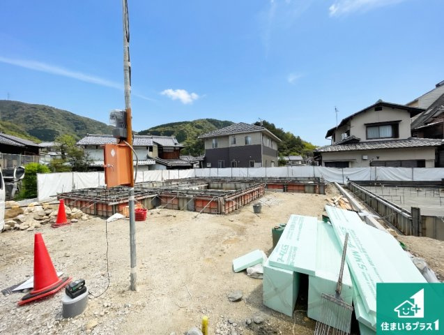 京都市山科区小山西御所町　第1期　新築一戸建ての外観|現在建築中！落ち着いた街並みで新生活を始めることが出来そう！周辺の物件も併せてご紹介させて頂きます！
