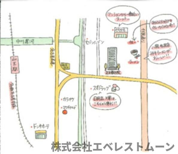 Z・R東別院の地図