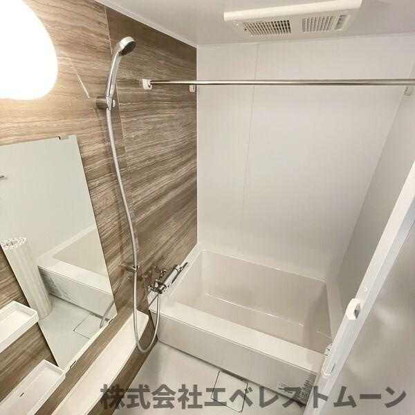 Z・R東別院の浴室|コンパクトで使いやすいお風呂です