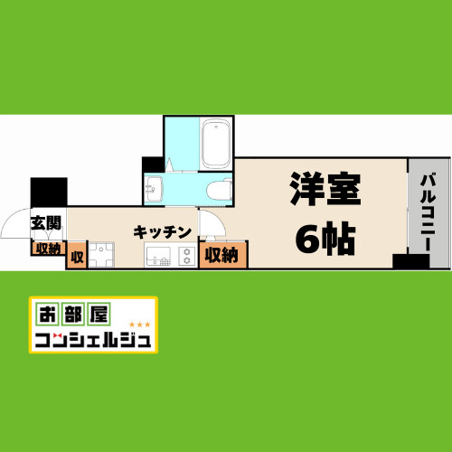 エステムコート名古屋千種グレイスの間取り