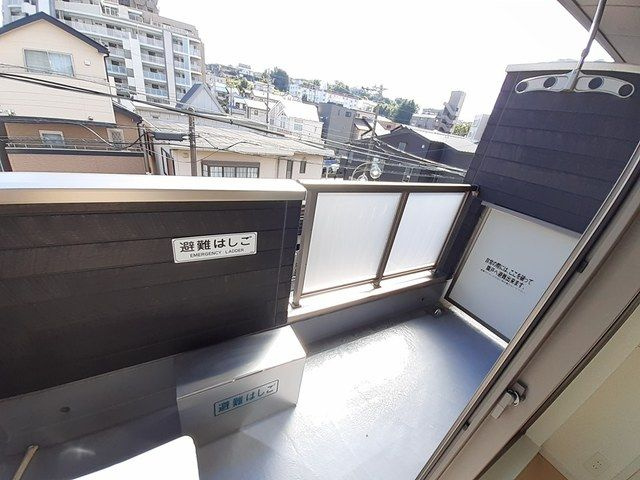 クオーレⅢのバルコニー