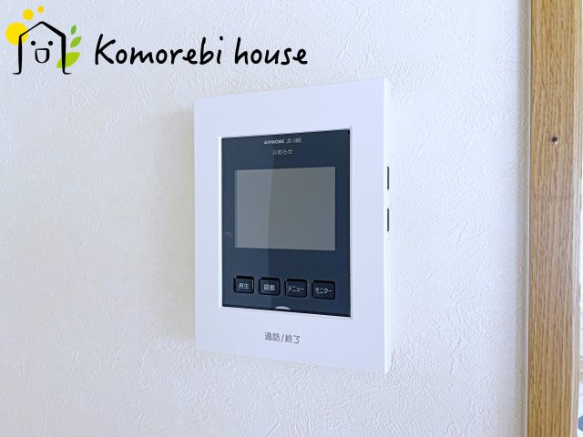 比企郡川島町大字中山　中古戸建の防犯設備|モニター付きインターホンです