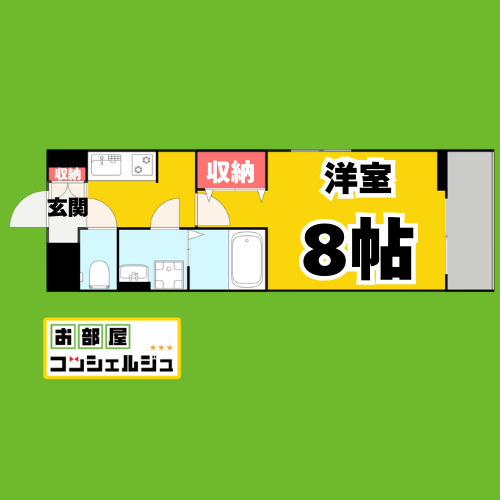 パセオ　ヴェルデの間取り