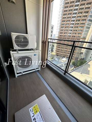 アルビオ・ザ・タワー千代田飯田橋のバルコニー