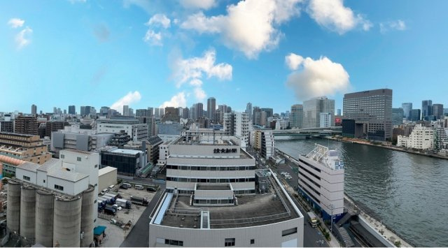 プラウド清澄白河リバーサイド　14階の展望