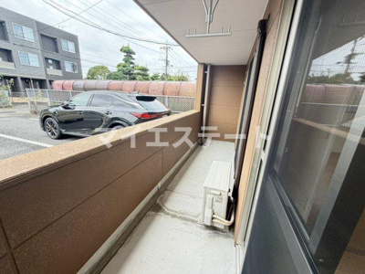 【バルコニー】 | ピュアリー | 別部屋写真使用